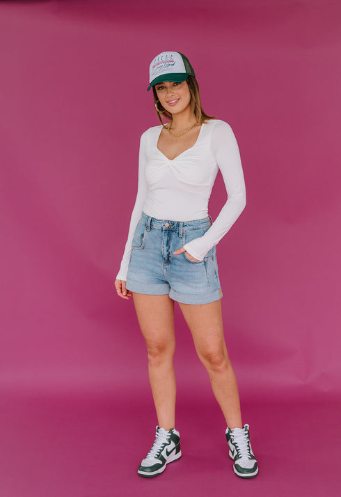 Barbie Moment Top// White